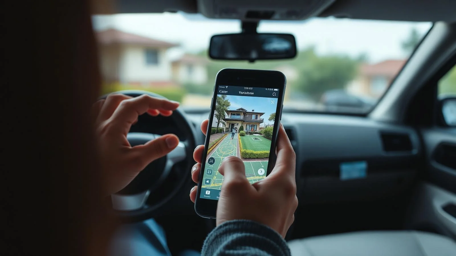 Aplicativo de rastreamento veicular Trackplus no celular