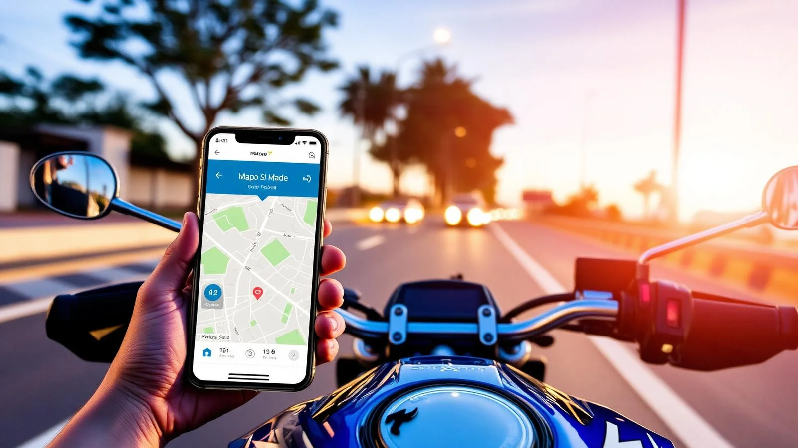 Rastreador para moto com aplicativo de localização Trackplus